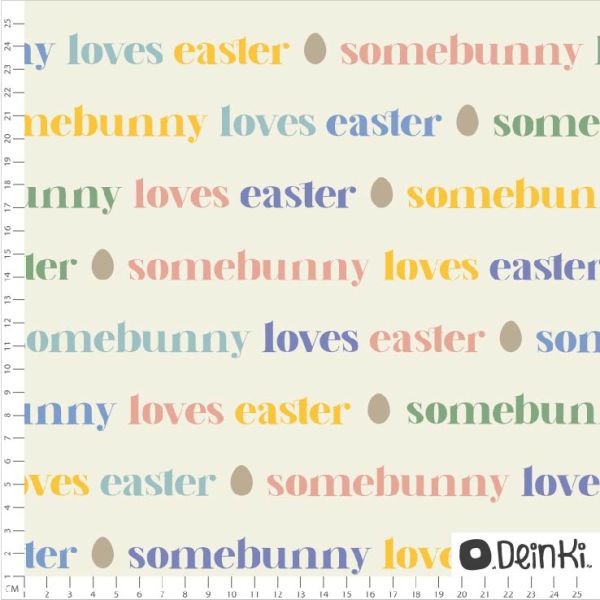 Somebunny Loves Easter Bunt Webware SW10744 WW