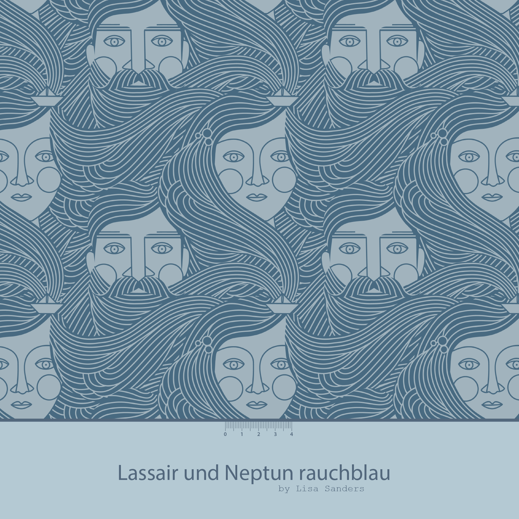 Lassair und Neptun Graublau