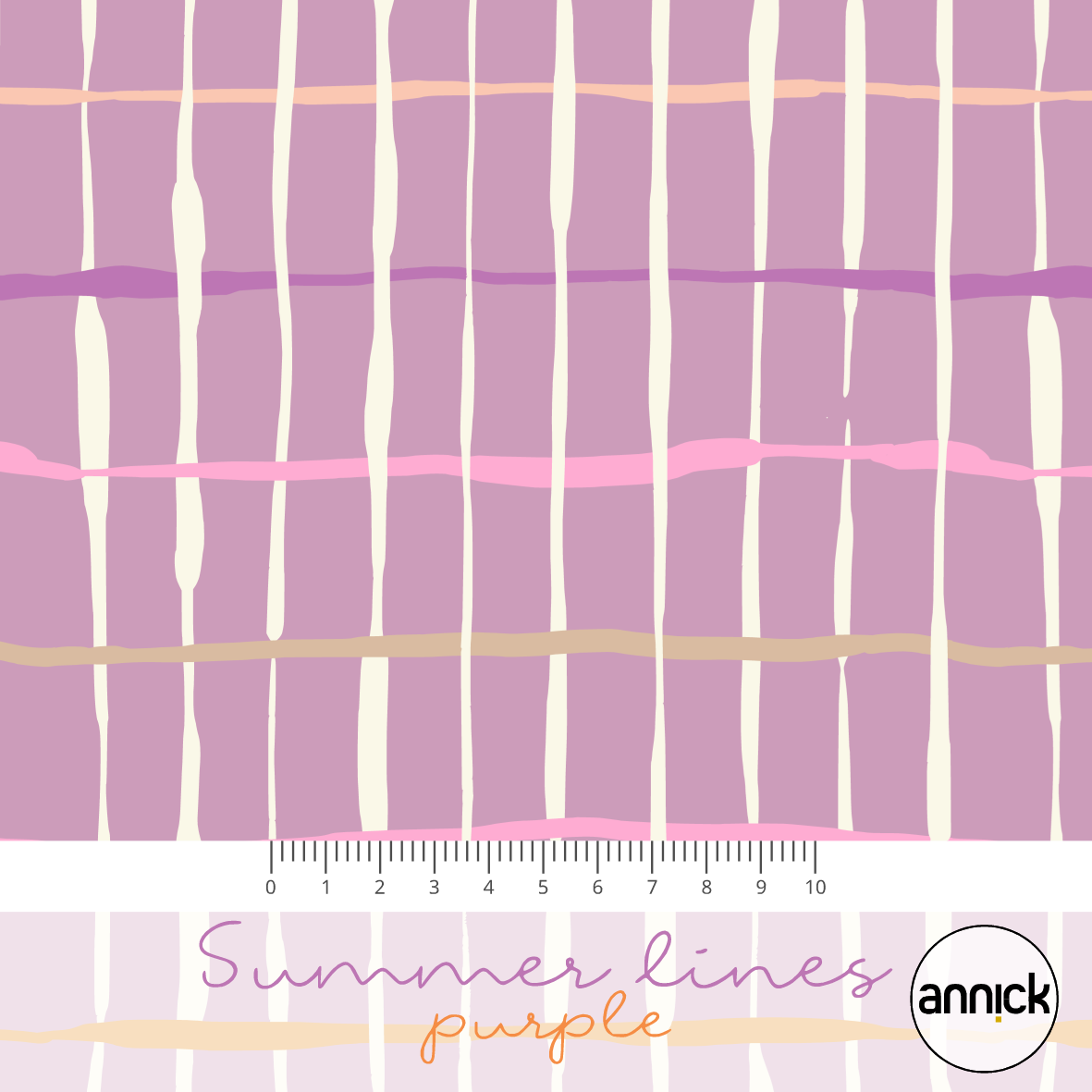 Summer Lines Purple