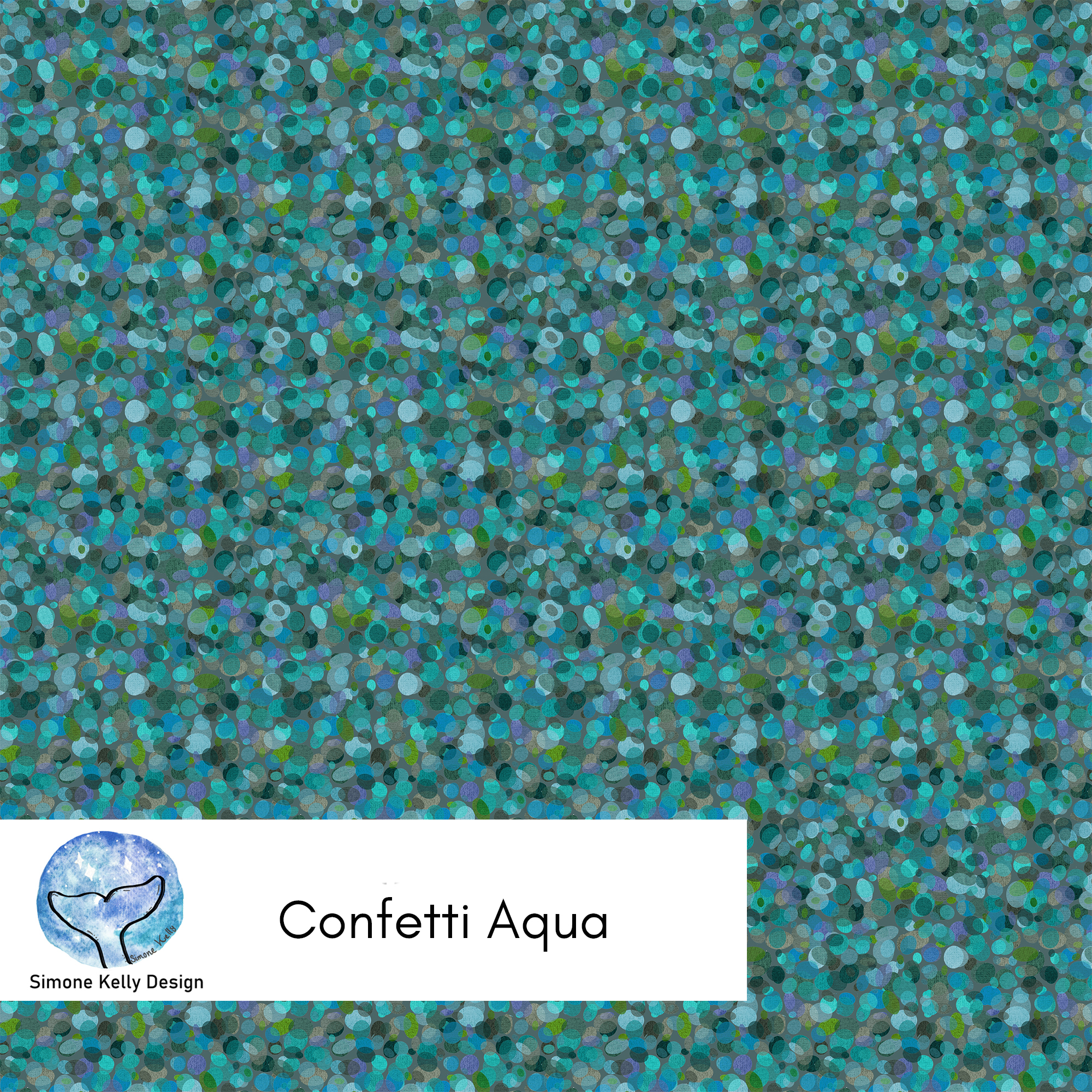 Confetti Aqua