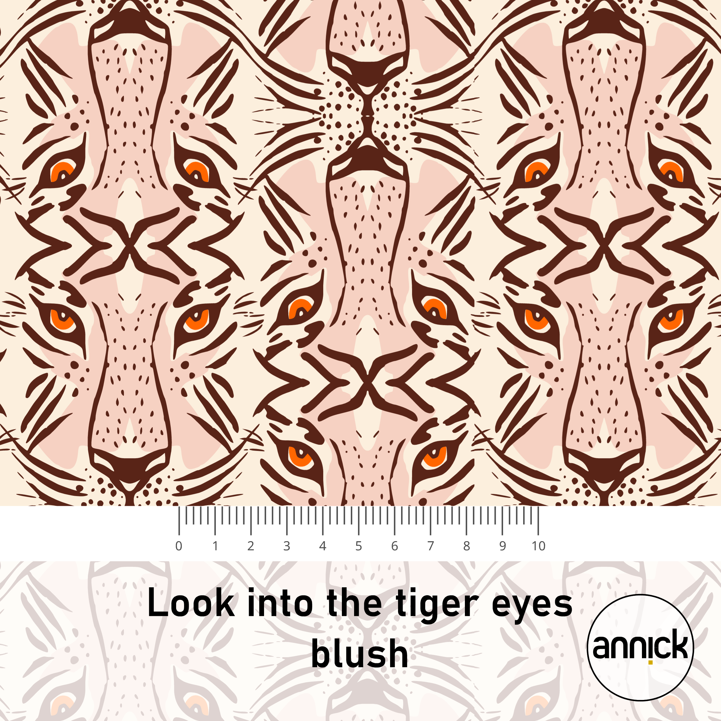Look into the tiger eyes blush