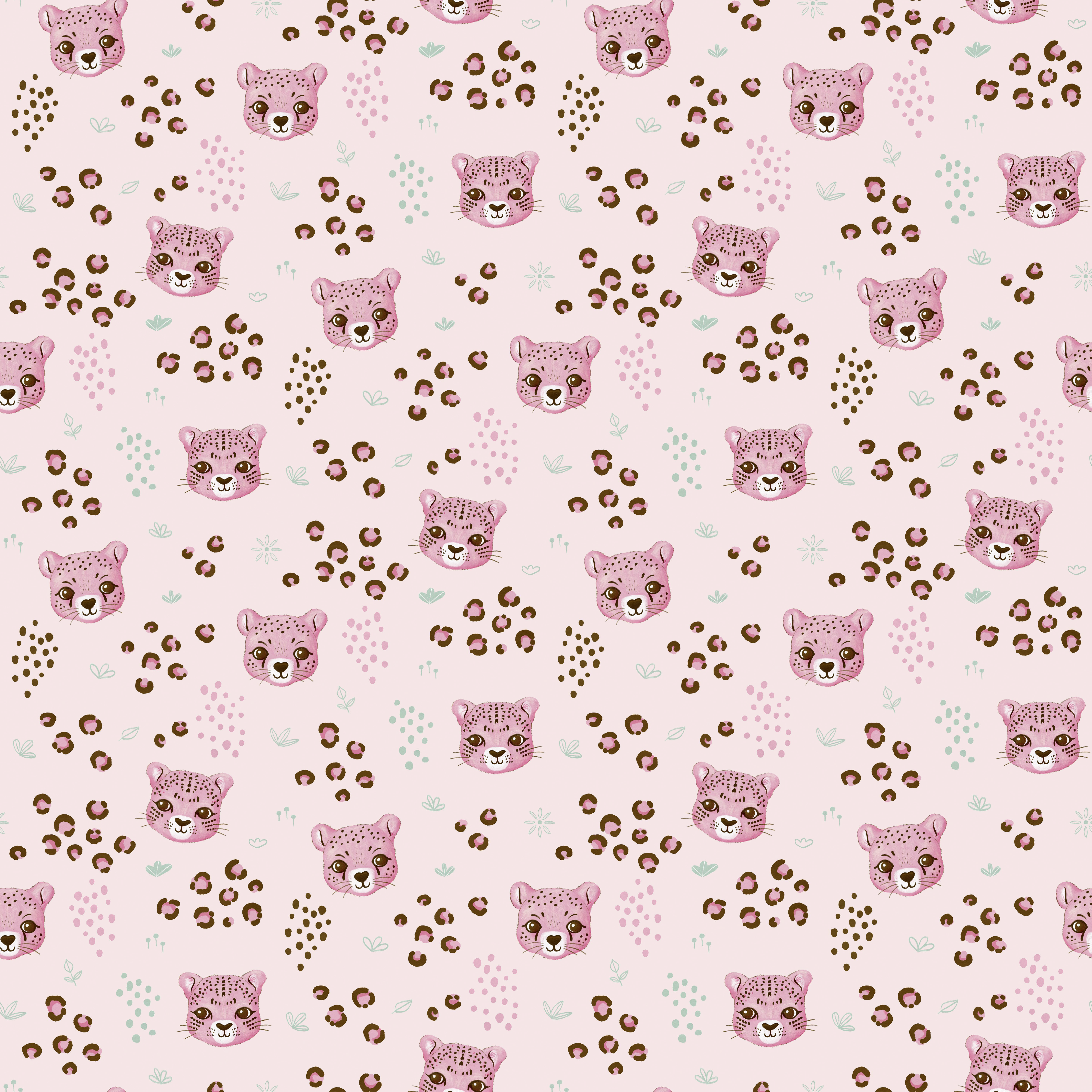 Cheetah Love pink rosa, Webware